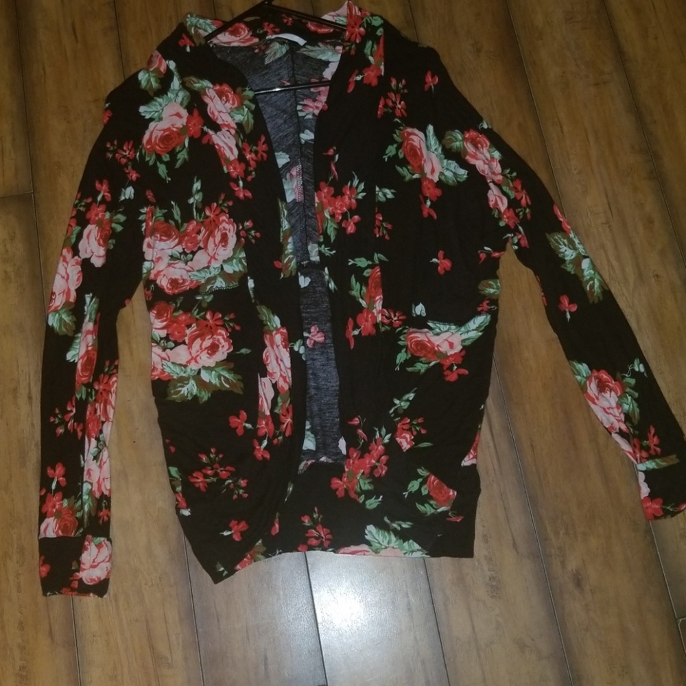 Flower cardigan